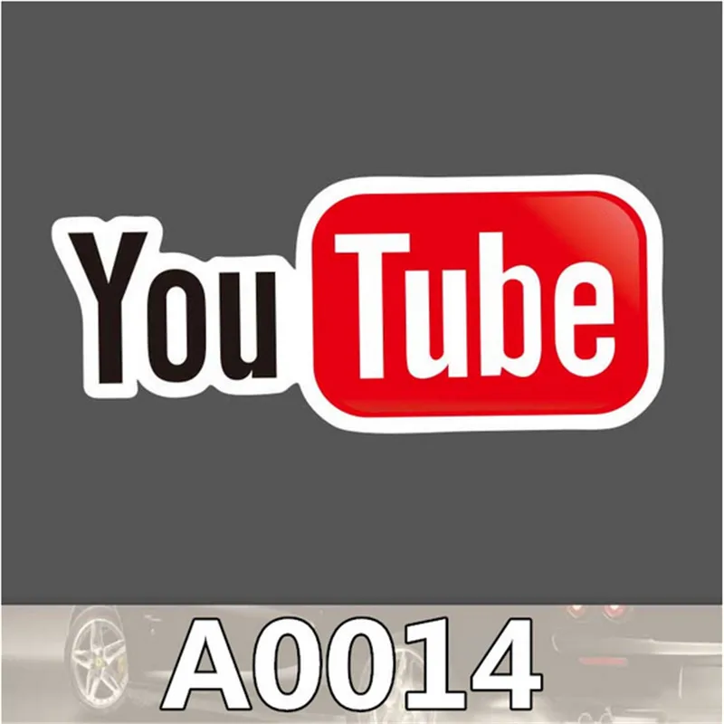 hey funny 5pcs/lot Youtube Waterproof Fashion Cool DIY
