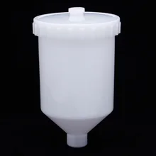 Воздушный гравитационный корм распылитель краски пистолет пластиковый стакан горшок Fastmover резьбовой разъем J6PD Прямая поставка