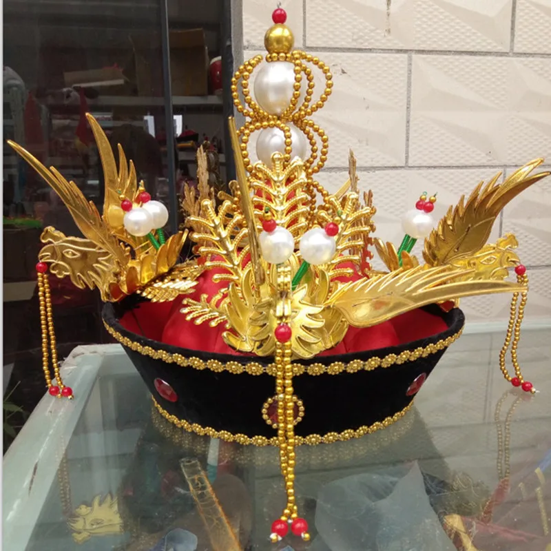 Винтажная шляпа короны для женщин китайская кепка с надписью qing dynasty queen