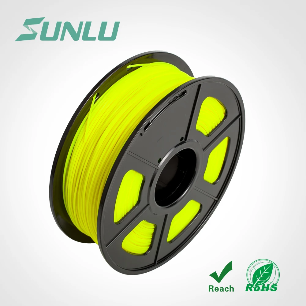 

2019 New Arrival Sunlu Top 3d Printer Pla For Filament 1.75mm 1kg Accuracy +/-0.02mm Metal Plastic For And Pen Yellow Color