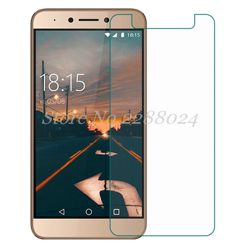 

Smartphone 9H Tempered Glass for BQ BQ-5517L Twin Pro 5517L 5.5" GLASS Protective Film Screen Protector cover phone