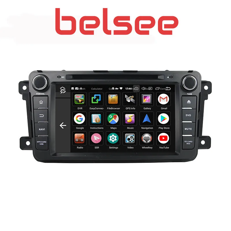 Автомобильный DVD плеер Belsee 8 ядер 4 + 64 ГБ Android 9 0 сенсорный экран автомагнитола