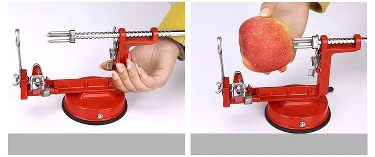 3 в 1 быстро нож для фруктов из нержавеющей стали яблоко груша овощерезка машина для резки ядра Креативные кухонные аксессуары инструменты