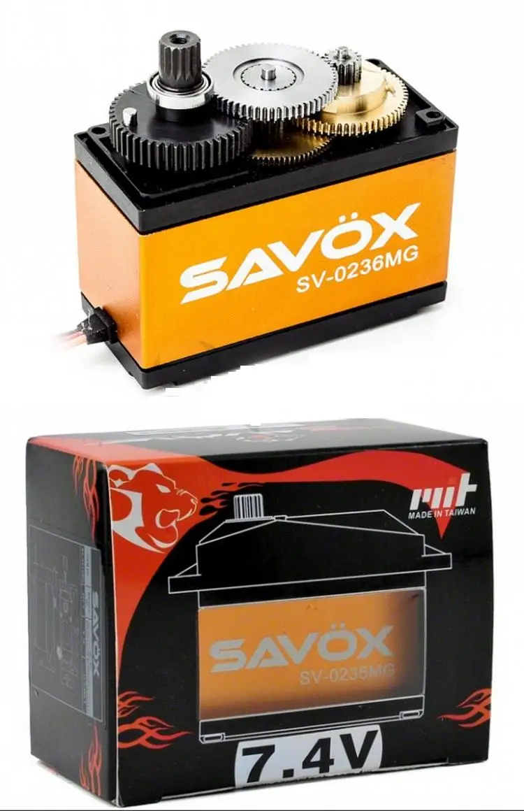 SAVOX Super Torque Savox SV 0236MG цифровой сервопривод высокого напряжения для