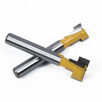 

Pro 1/4 Shank T-Slot T-Track Slotting Router Bit Woodwork Chisel Cutter Tool \\t