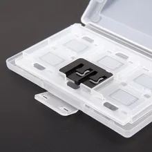 12+ 2 слота пластиковые игровые карты Чехол платы для видеоигр карта памяти коробка мульти защитный чехол для NS nintendo Switch