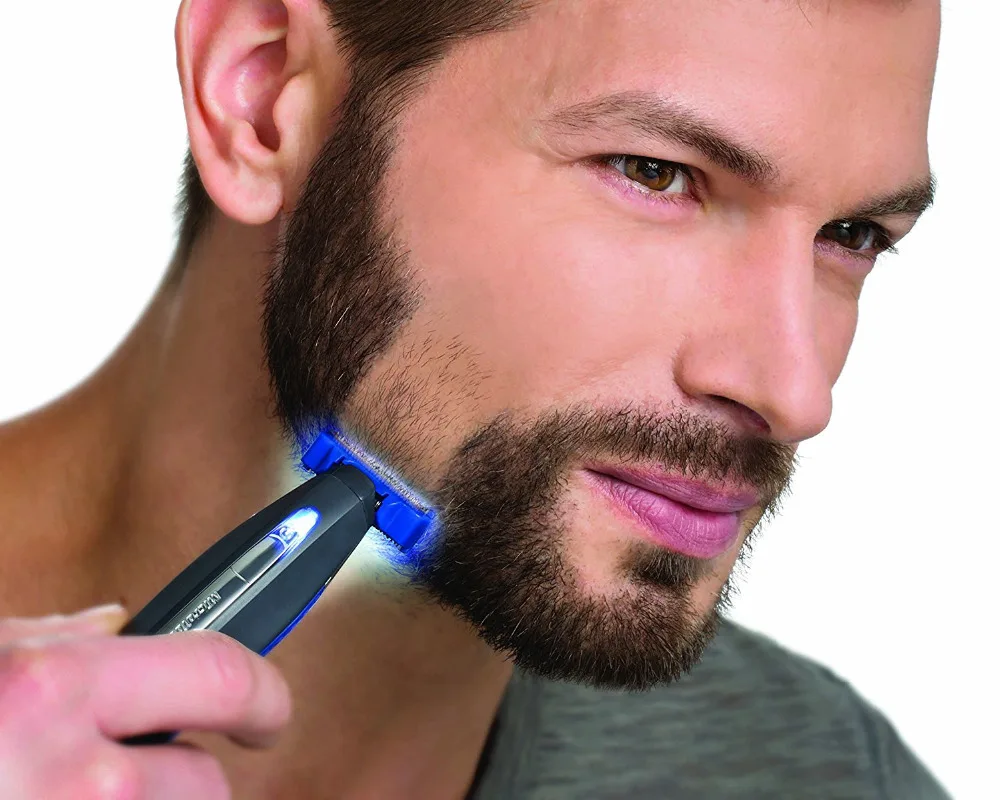 

2018 Kemei Hot Peronal Hair Cleaning Shaver Trimmer New SOLO Rechargeable Shaverand Edger Hyper-Advanced Smart Razor For Men