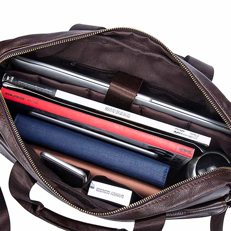 2019 Man Briefcase Genuine Leather Bag Men Business Briefcase Messenger Bags Male Vintage Men's Shoulder Bag Large Capacity Bags 2019 Man Briefcase Genuine Leather Bag Men Business Briefcase Messenger Bags Male Vintage Men's Shoulder Bag Large Capacity Bags