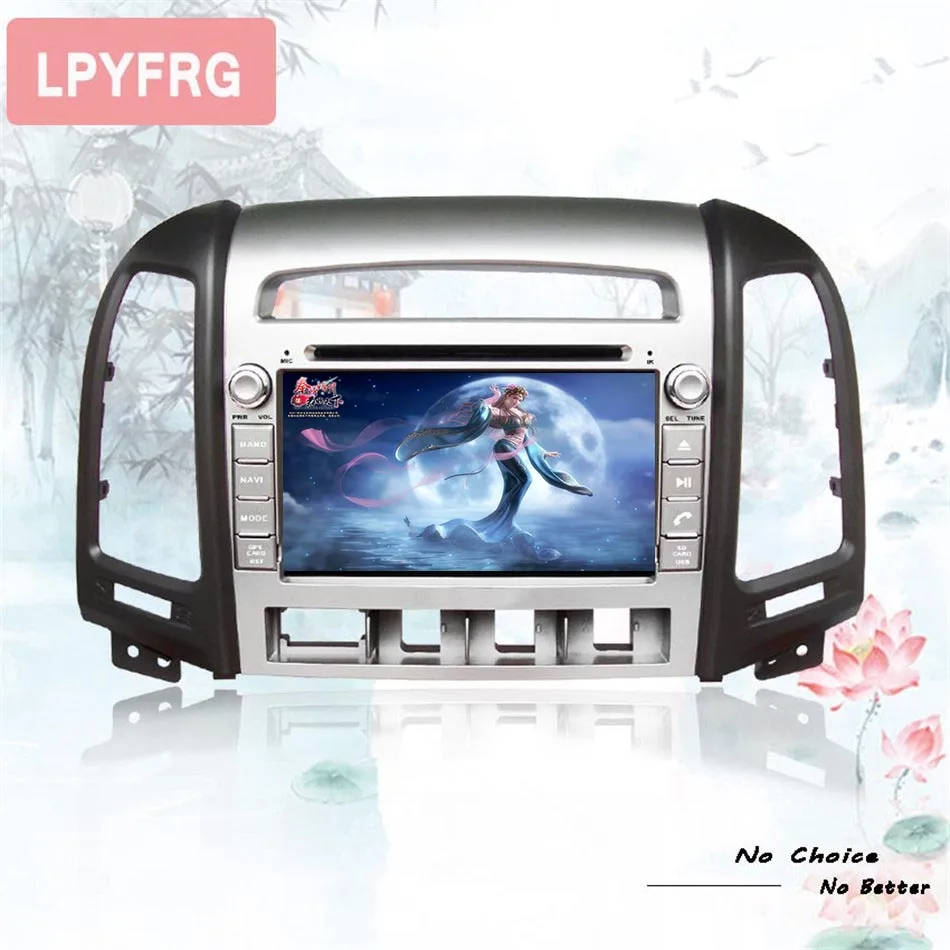 Clearance 1024*600 Octa Core Android 9.0 Fit Hyundai SANTA FE 2006 2007 2008 2009 2010 2011 2012 Car DVD Player GPS Head unit BT Radio 4G 5