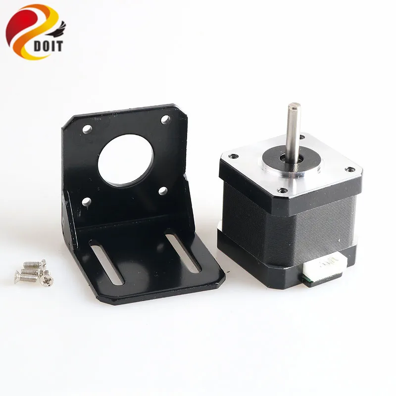 

42 Stepper Motor+ 42 Motor Bracket for Engraving Machine / 3D Printer / Stepping Drive DIY Robot RC Toy Parts