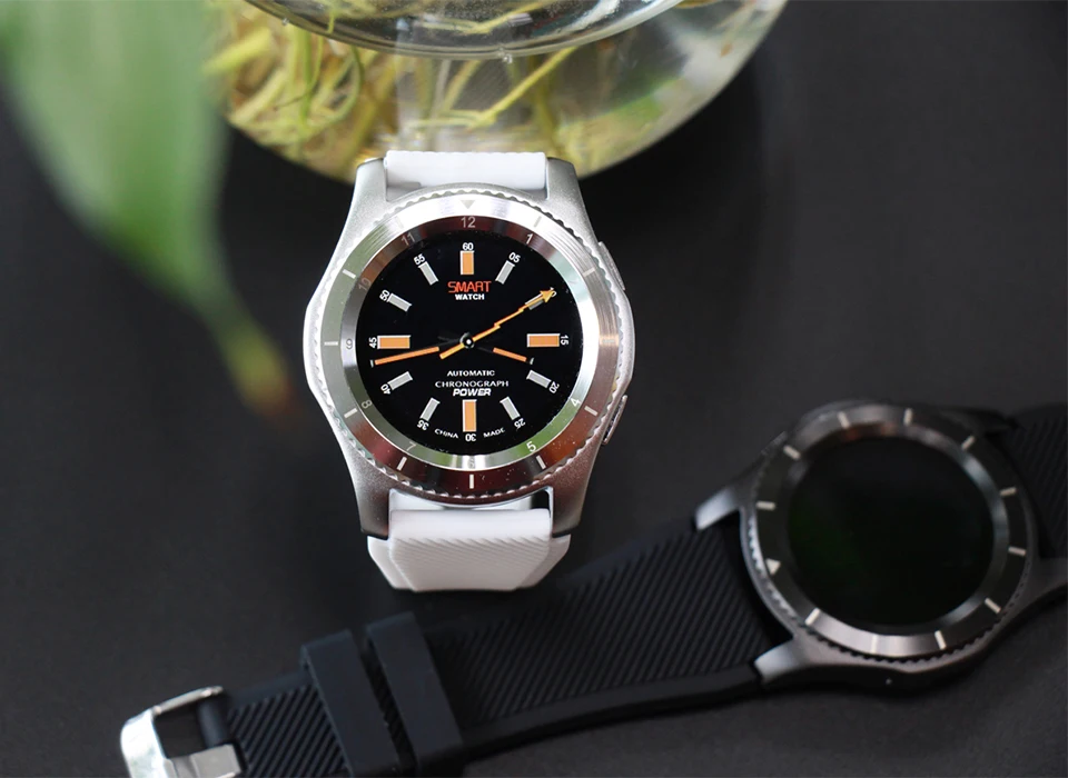 Время владельца TW01 Bluetooth часы Смарт часы Android MTK2502 поддержка SIM сердечного ритма кровяное давление трекер напоминание умные часы