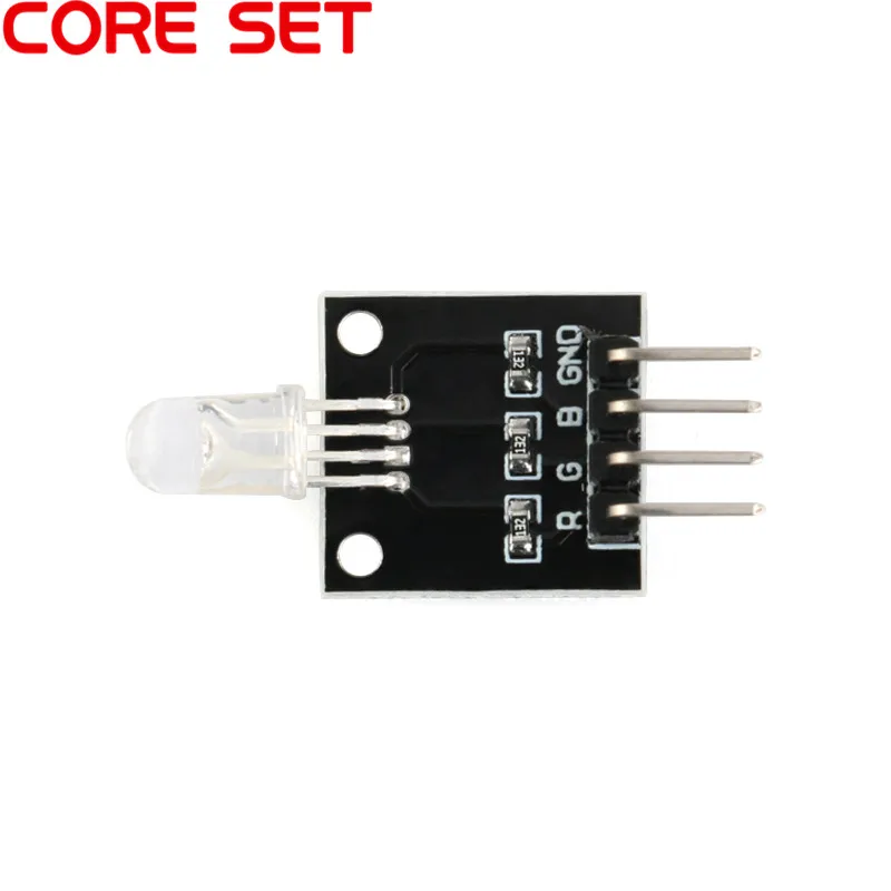 LED Modules 3 Color RGB LED Sensor Module for Arduino DIY Starter Kit KY-016 3.3/5V Three Colors 4pin
