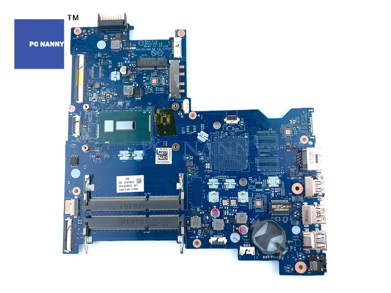 Материнская плата PCNANNY 823922-501 823922-001 AHL50/ABL52 LA-C701 для HP 15-AC 3825U ноутбука | Компьютеры и