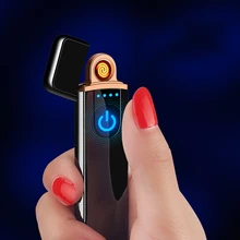 Лидер продаж USB Электронная Перезаряжаемые Батарея Беспламенного автомобильного прикуривателя без flame Зажигалка без газа/топлива Зажигалка DY261