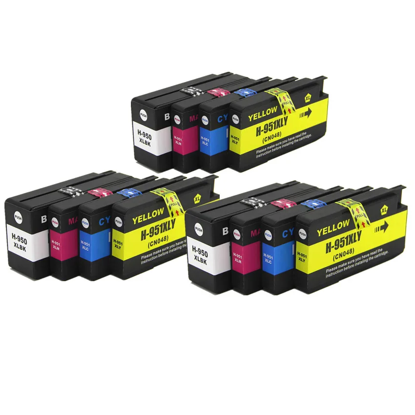 compatible FOR hp 950 951 XL 950XL Ink Cartridge for HP OfficeJet pro 8100 8600 251dw 276dw 8630