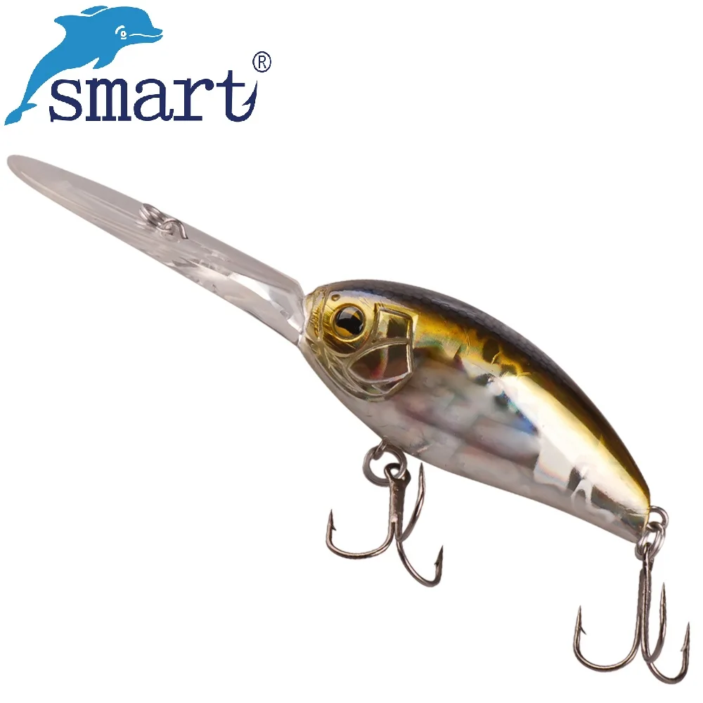 

SMART Crankbait 63mm 19.2g Hard Bait Fishing Lure With Treble Hook Para Pesca Leurre Souple Peche Wobblers