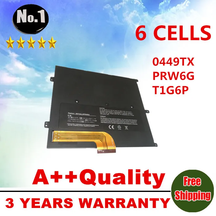 New laptop battery 0NTG4J 0PRW6G 0449TX PRW6G T1G6P FOR DELL Vostro V13 V13Z V130 V1300