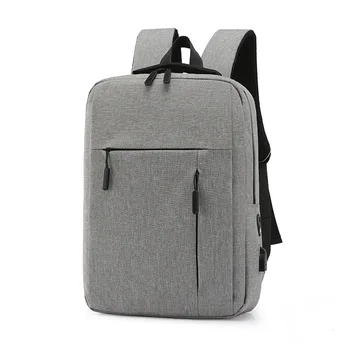 

3PCS / LOT Creative USB Charging Men Casual Business Backpack Waterproof Notebook Backpack Mochila Male