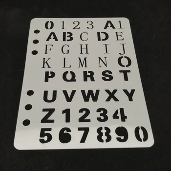 

Letter pvc Layering Stencils for Diy scrapbook Drawing Color Spray Stencil,painting stencil,home decor diy etc.
