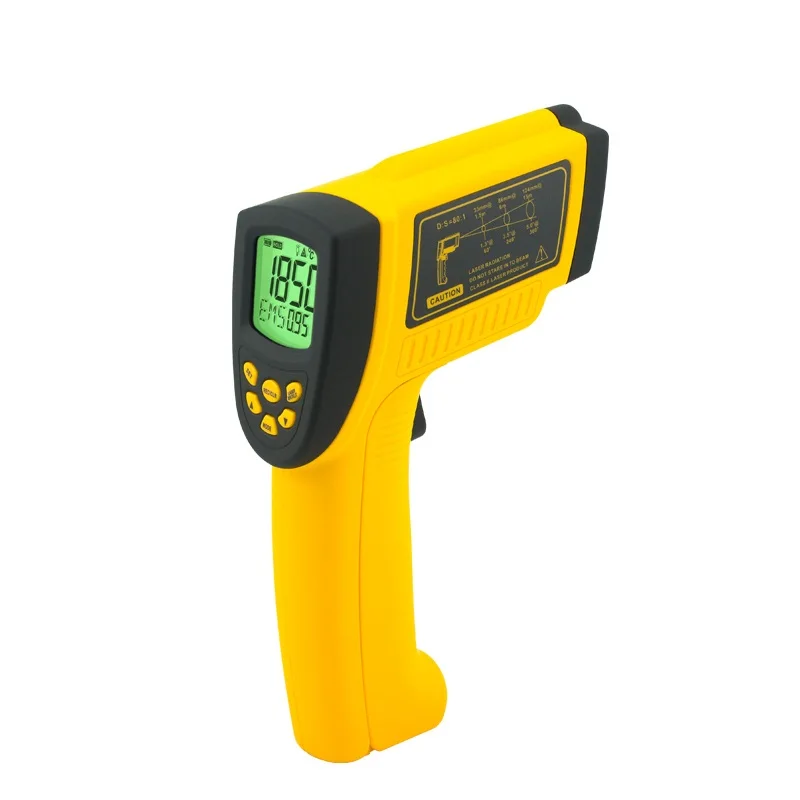 

Smart Sensor AR882A+ Non-contact Infrared Thermometer Digital IR thermometer Gun Temperature Meter 200~1650C (0~2642F)