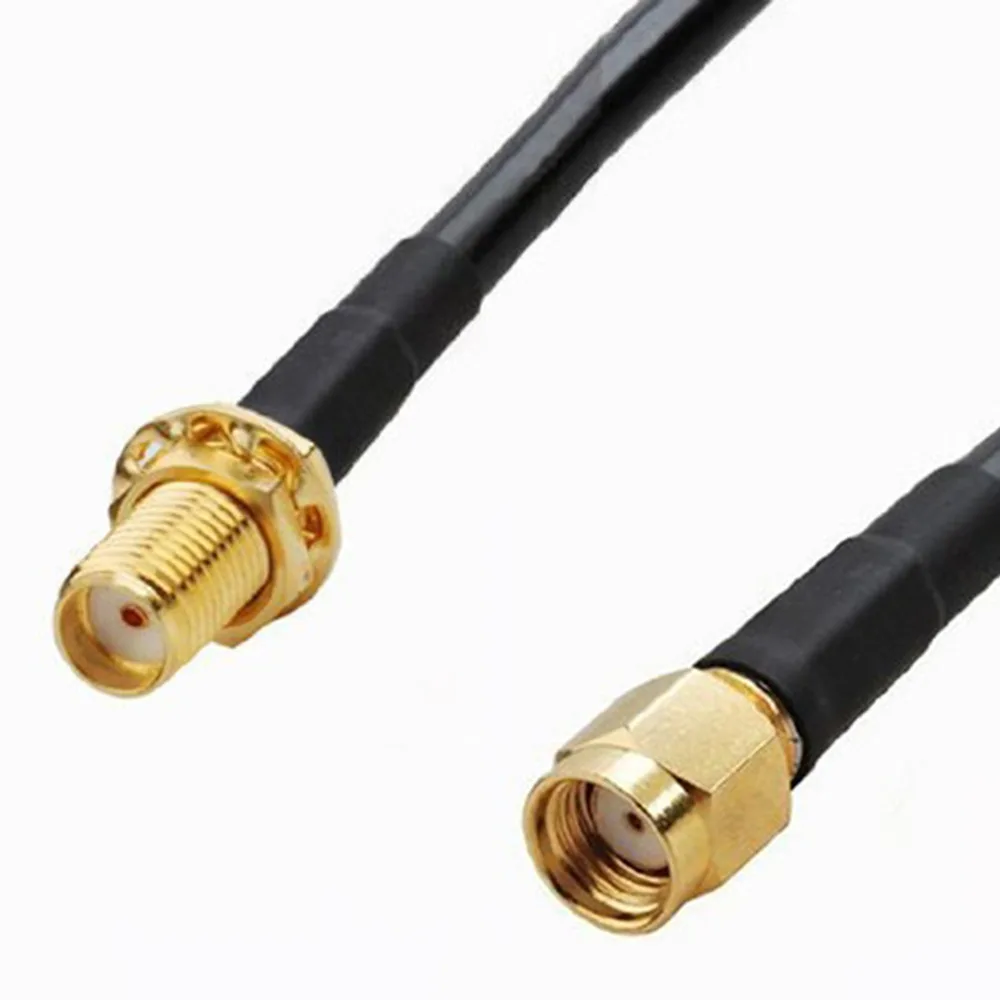 Buy RP SMA Male to SMA Female Jack RF Coaxial RG58