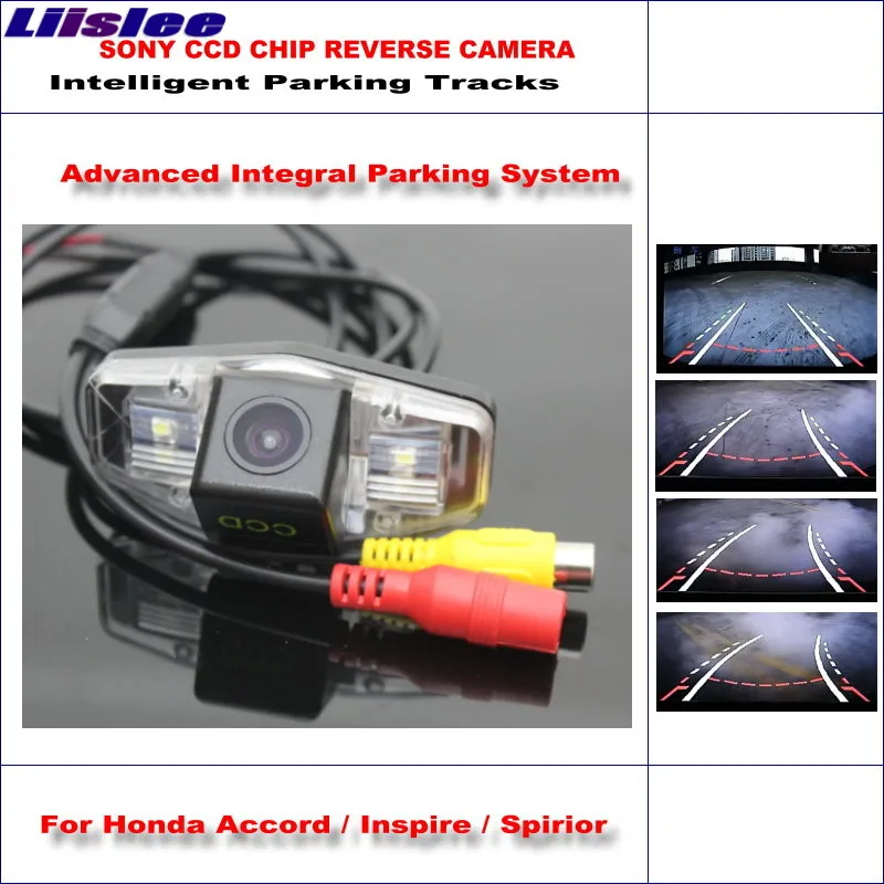 

Liislee 860 Pixels Car Rear Back Camera For Honda Accord / Inspire / Spirior Rearview Parking Dynamic Reverse Tragectory