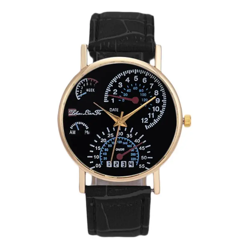 

Genvivia Watch Women's Watches With Shock Resistant Leather Band Analog Quartz Business Wrist Watch Ladies Bracelets