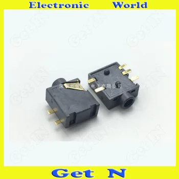 

30pcs-1000pcs PJ-205B 3.5MM Auido Video Jacks 3.5mm Headphone Connectors 5Pins SMD PJ-205b for GPS