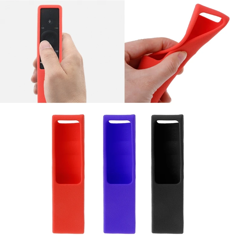 

OOTDTY Silicone Case Protective Cover For Samsung Smart TV Voice Version Remote Control