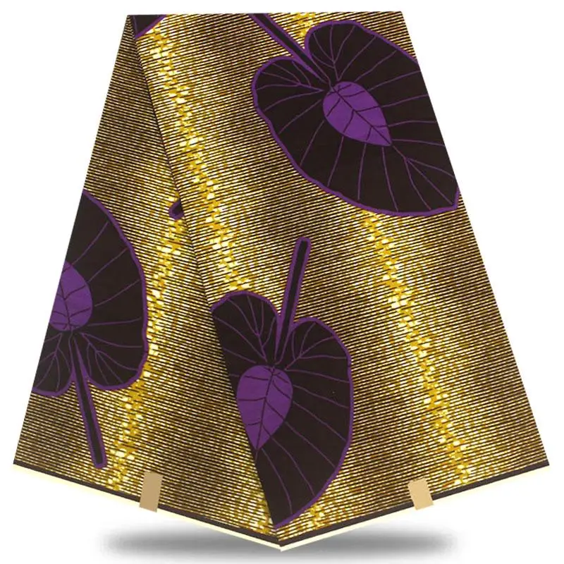 

Nigerian Ankara Fabric High Quality African Wax Prints Fabric 100% cotton Wax Fabric For Sewing 6 yards KXE13