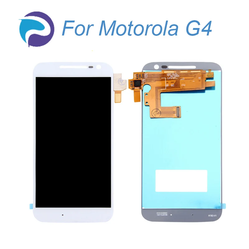 Для Motorola Moto G4 XT1622 XT1625 ЖК-дисплей сенсорный экран дигитайзер в сборе с рамкой для