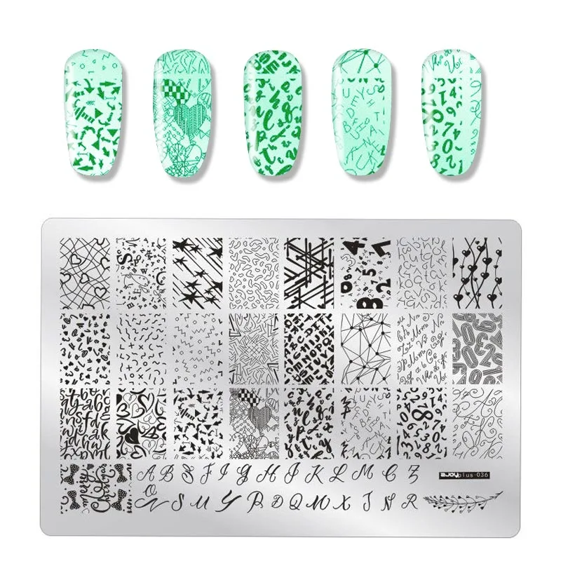 1 шт ногтей штамповки пластины шаблон для ногтей цветущие листья Марка с бабочкой дизайн ногтей штамп шаблон изображения аксессуары для трафаретов инструмент