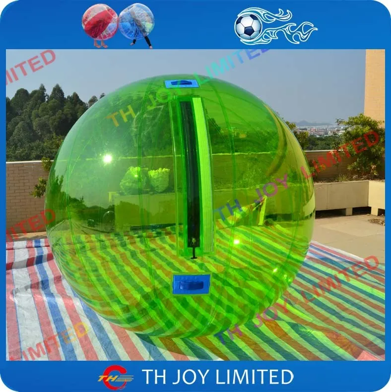 

PVC material good quality 2m dia. kid adult water walking ball for home rent game play on grassland water snow free shipping