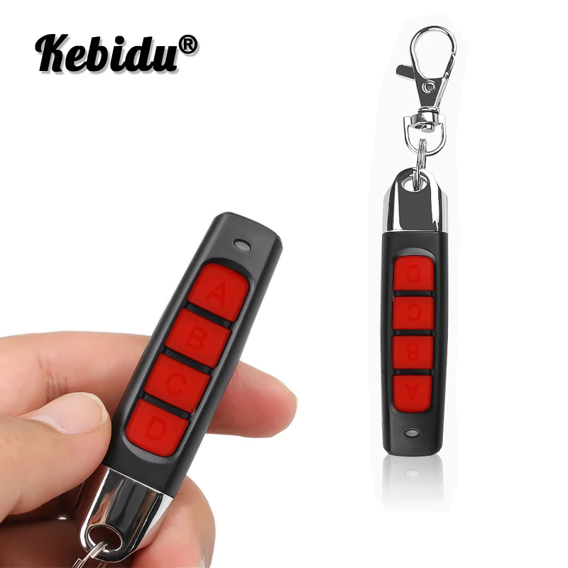

Kebidu 433MHZ Remote Control For Garage Gate Door Opener Mini Remote Control Duplicator Clone Cloning Code Car Key