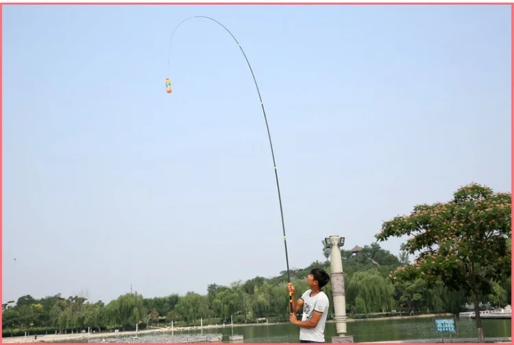 Transporte da Gota Haste de Pesca Arremesso de Surf Fundição Hastes Super Duro Telescópica Distância Haste Fiação 3.6 M-8.1 m 6 duro telescópica distância haste de pesca arremesso