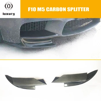 

F10 M5 Carbon Fiber Front Bumper Side Splitter Apron for BMW F10 M5 Bumper Only 2010 2011 2012 2013 2014 2015 2016