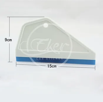 

Free Shipping 15cm*9cm Scraper Blue & White Professional Window Tinting Tools Side Swiper Squeegee For Window Film Installation