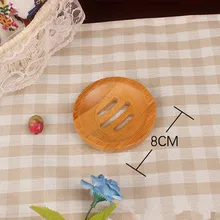 Горячая по всему миру натуральная бамбуковая деревянная мыльница держатель для хранения ванной душевая пластина Ванная комната F20173664