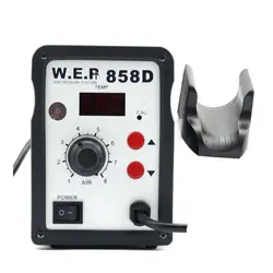WEP858D 220 В фена 700 Вт ОУР паяльная станция светодиодный цифровой тепловые пушки паяльной станции