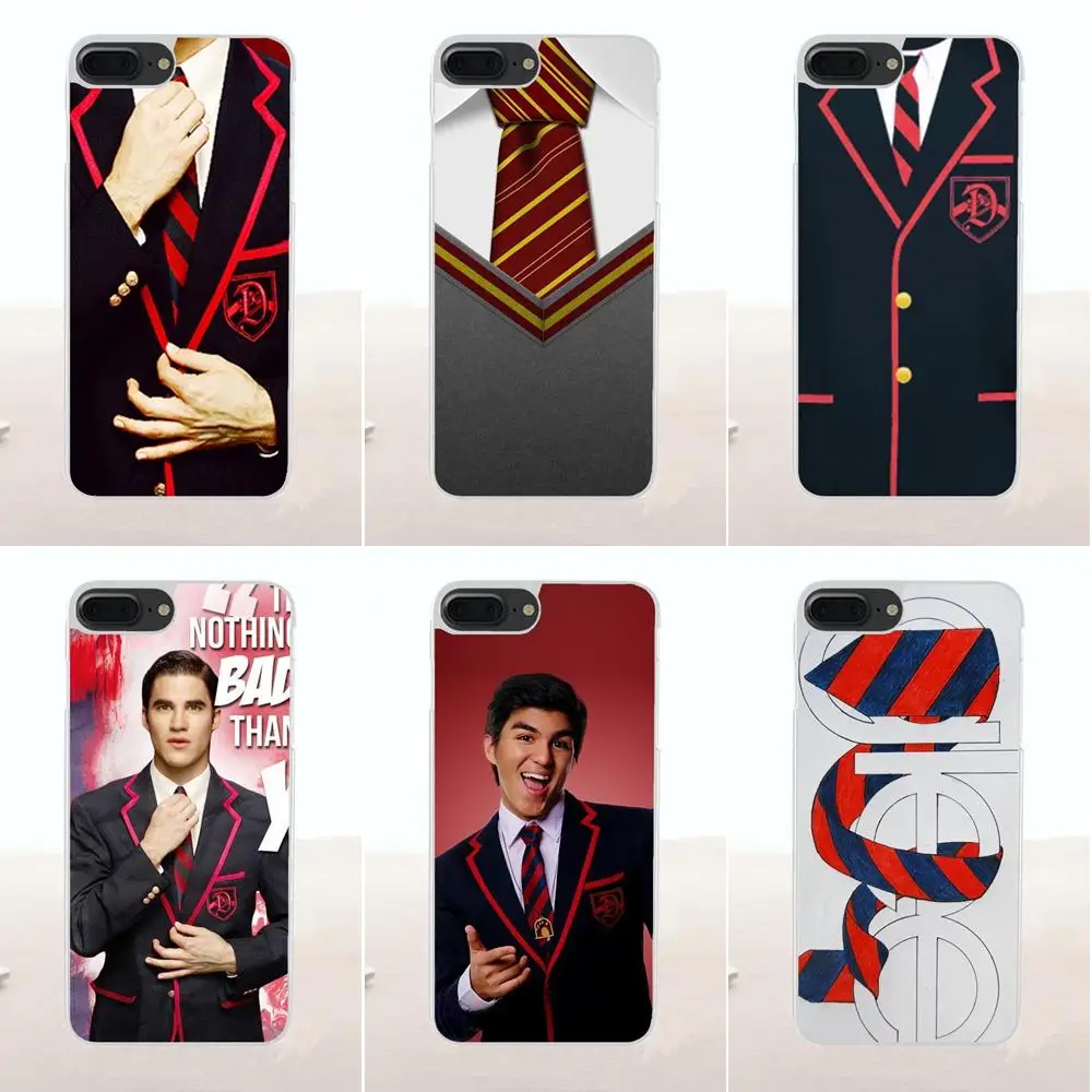 

Bixedx Soft TPU New Arrival Glee Dalton Academy The Warblers For Apple iPhone 4 4S 5 5C SE 6 6S 7 8 Plus X