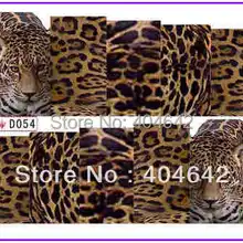 30 упаковок в партии/lot дизайн ногтей с водным переносом Наклейки полное покрытие для ногтей наклейки ползунки рыбы пейзаж с леопардовым принтом ромашка D001-084