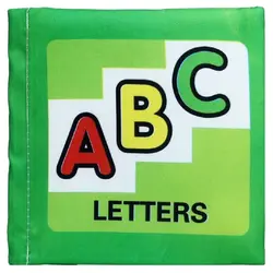 Дети раннего образования мягкая ткань, бумага, обучение, интеллект, дети картина книга (ABC Алфавит)
