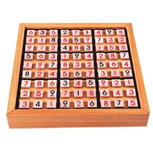 Wooden Puzzle Sudoku Play Game Wood Toys for Children Intelligence Toys Puzzles for Children Rompecabezas Brinquedos Educativos
