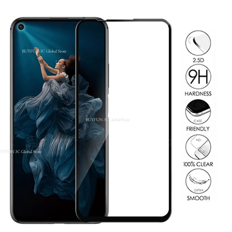 Защитное стекло для Honor 20 закаленное Huawei YAL L21 L41 Защитная пленка экрана 9H|Защитные