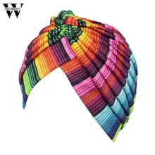 Женщины печать рака химиотерапия шляпа шапочки шарф Тюрбан, повязка на голову Кепка