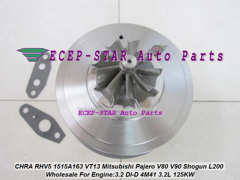 Turbo Cartridge CHRA RHV5 1515A163 VT13 VT-13 For Mitsubishi Pajero V80 V90 Shogun L200 DI-D 4M41 3.2L 125KW Turbocharger (1)