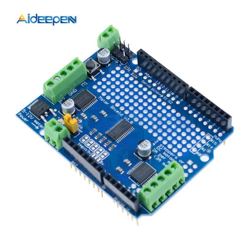 TB6612 Mosfet шаговый двигатель PCA9685 PWM Серводвигатель щит V2 Стандартный IIC I2C для Arduino
