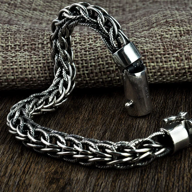 Latest Silver Bracelet Design For Men Men's Stylish Hand, 41% OFF