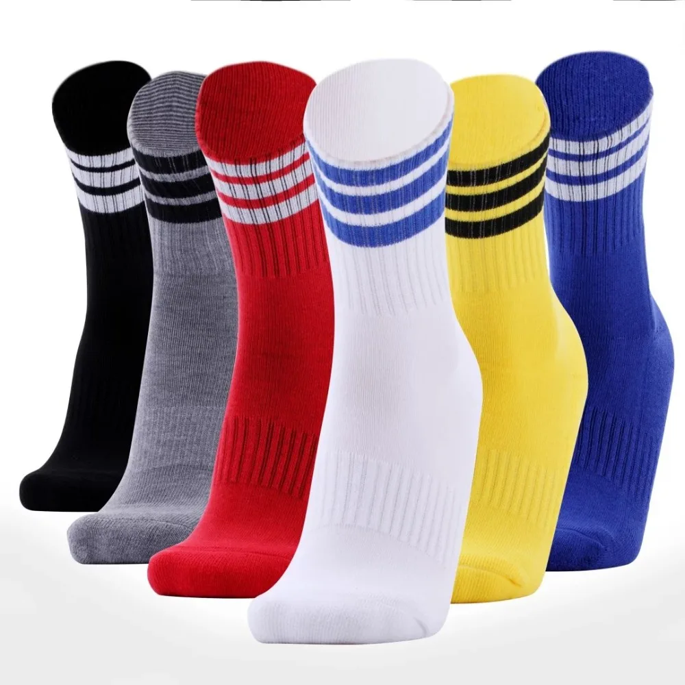Adult Soccer Socks Top Quality breathable stretch Basketball Cycling