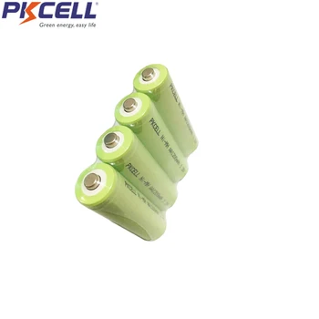 

6Pcs NIMH AA Batteries 1200mah aa Rechargeable Battery nimh 1.2V Button Top non PCM industrial pvc packing